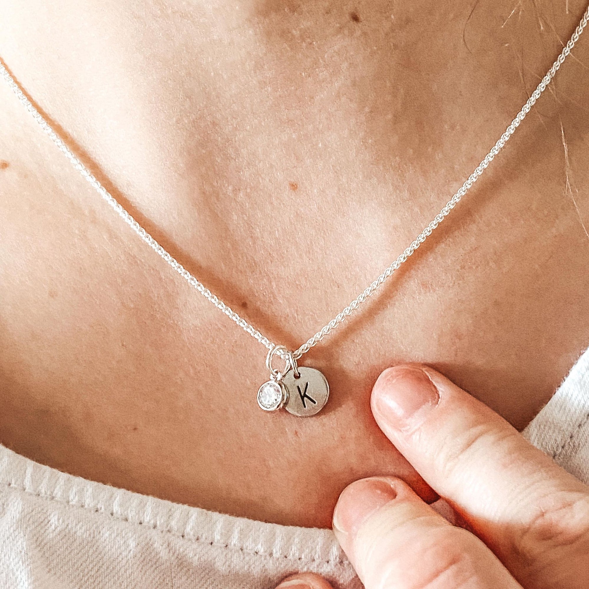 Sterling Silver Necklaces - Genuine Gemstones