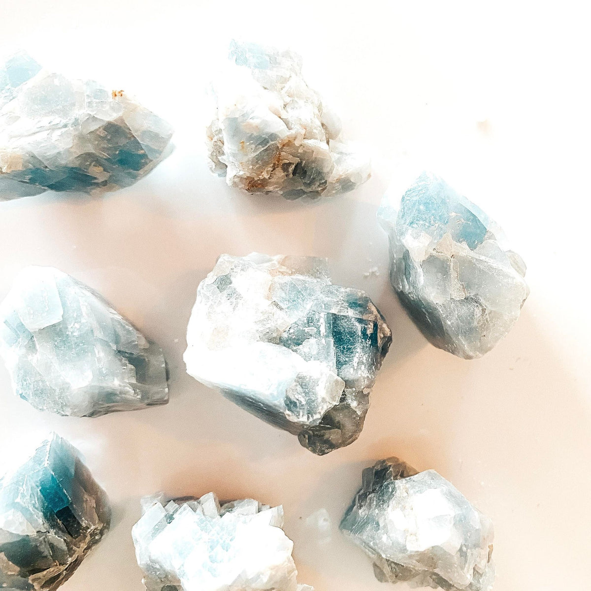 Blue Calcite - Crystal