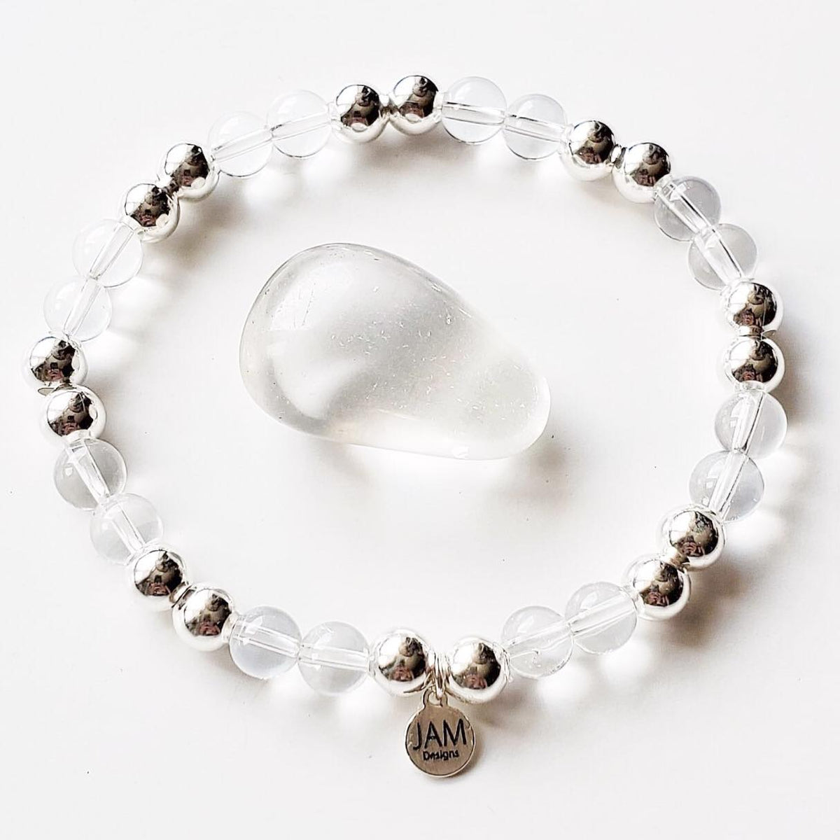 April Sterling Silver Birthstone Bracelet - Classic Collection