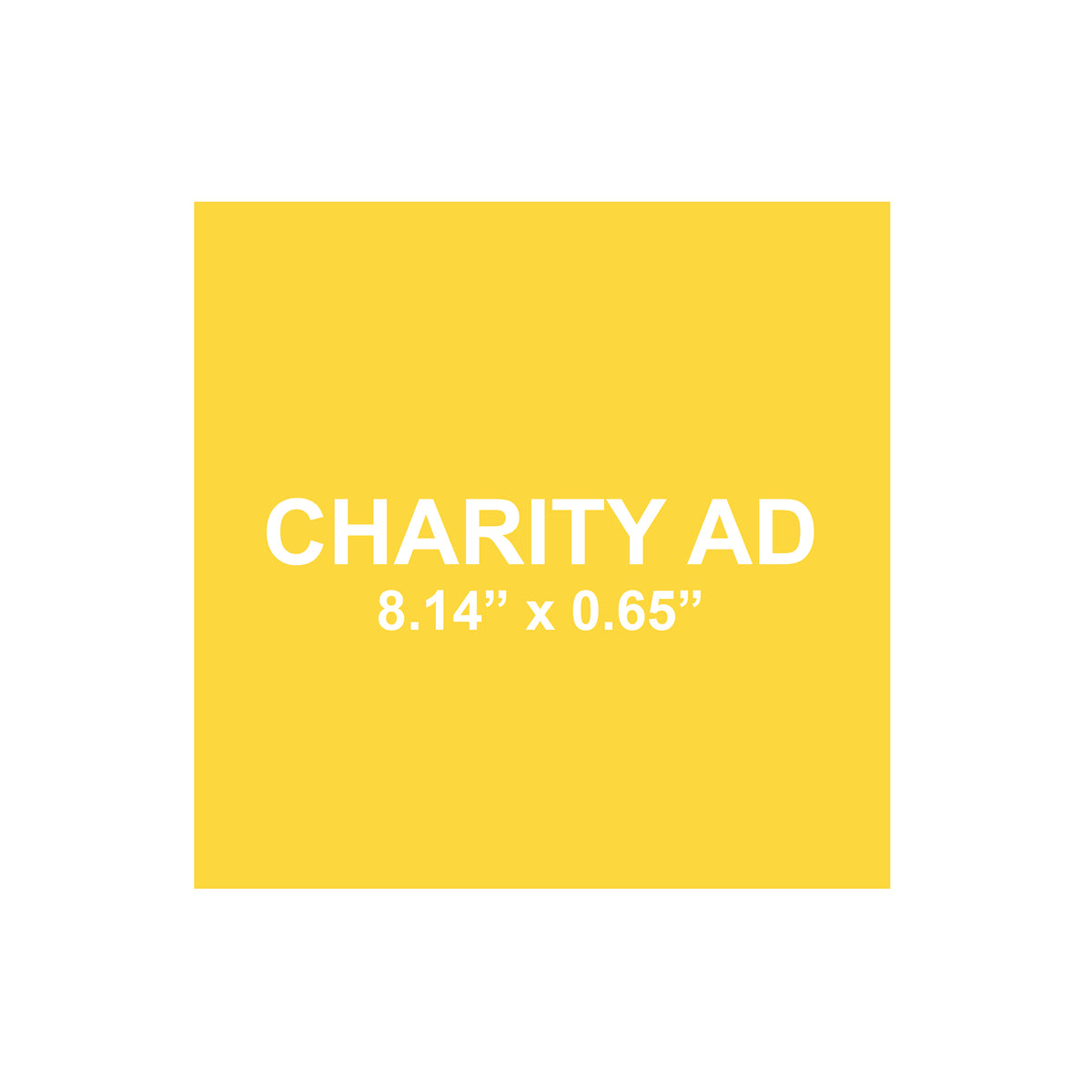 Charity Ad Space | The Small Business Publicist